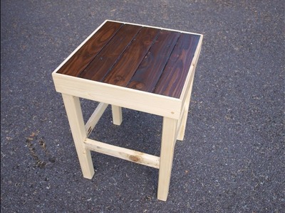 Pallet wood Side Table