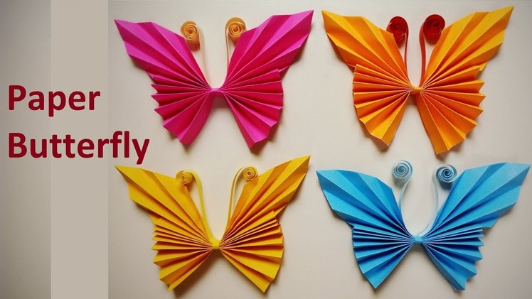 Paper Butterfly | How To Make Beautiful Paper Butterflies | DIY Butterflies | Origami Butterflies