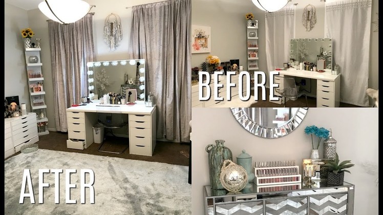 Re-Decorating My Beauty Room! | Jazzi Filipek VLOGS