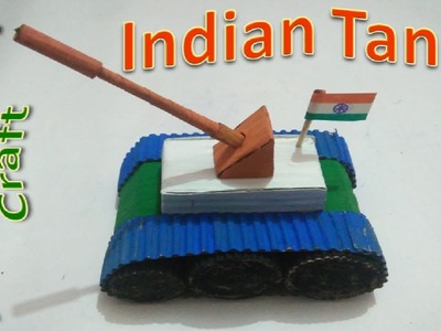 Republic Day Craft Ideas: Tricolour Indian Tank from Cardboard