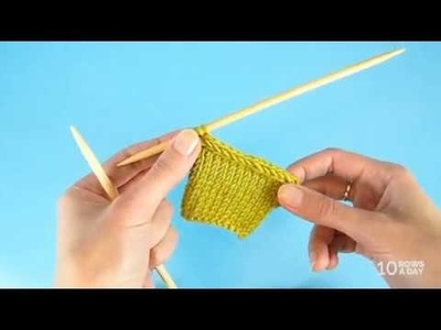 Two ways to make i-cord bind off