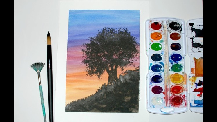Watercolor Painting for Beginners Tutorial