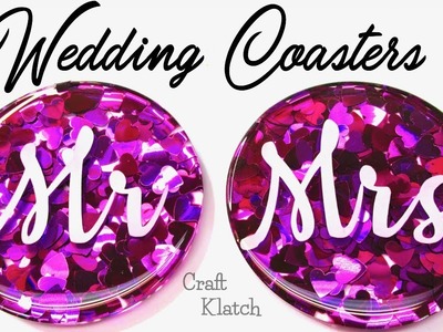Wedding Confetti Coasters DIY | Another Coaster Friday | Craft Klatch