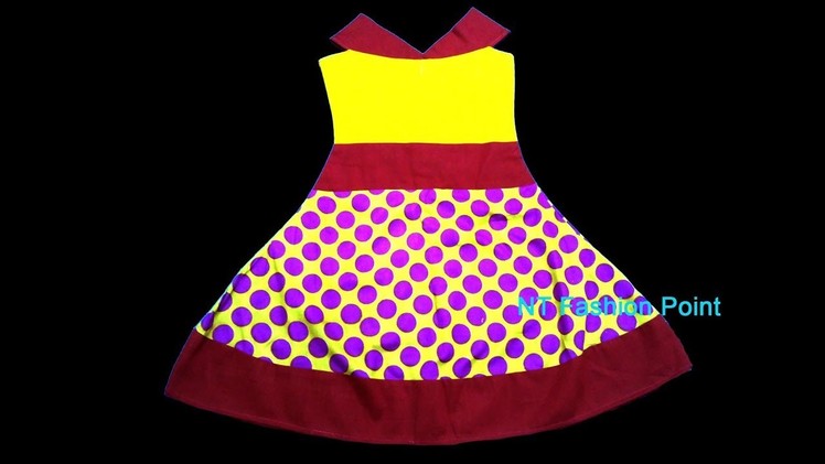 2018 Kid’s summer cotton different type baby frock DIY