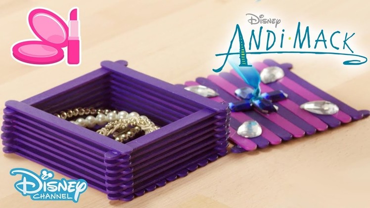 Andi Mack | Craft Tutorial DIY: Jewellery Box | Official Disney Channel UK