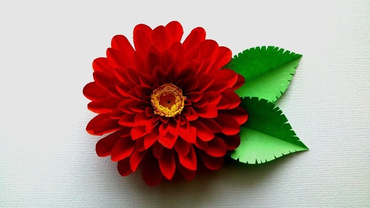 Aster Flower from Paper - Aster  Flower DIY