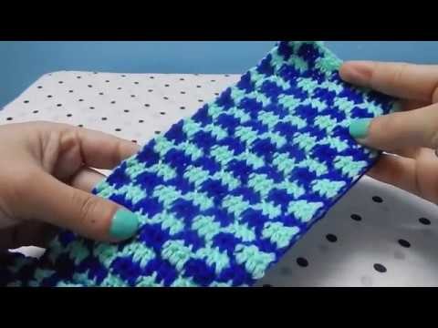 Beginner: Very Easy To Make Crochet Checks Muffler (Hindi Tutorial)