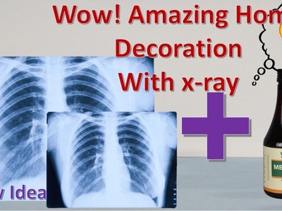 Best out of waste craft idea of x ray || Room Decor || DIY Ideas