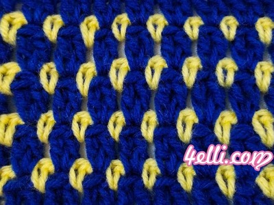Crochet Block Stitch Version 2 Tutorial (EN)