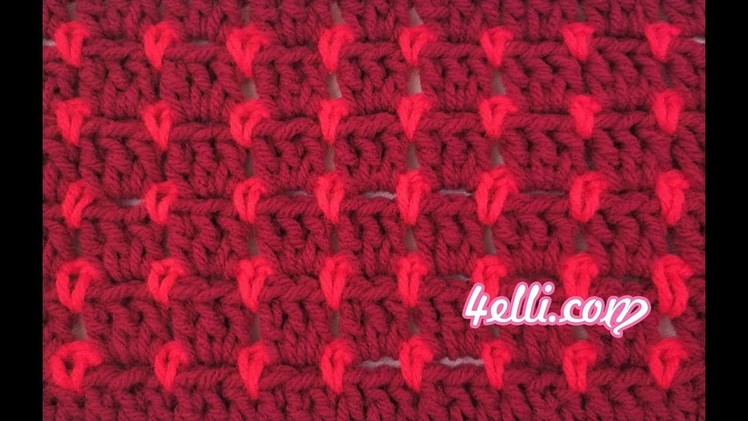 Crochet Block Stitch Version 3 Tutorial (ΕΝ)