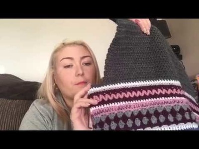 Crochet jumper progress
