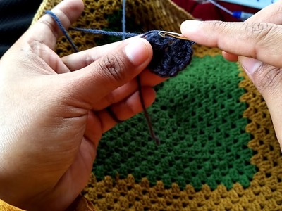 Crochet Kopiah kait tulang 12 bernama part 1 by Wan KKDM
