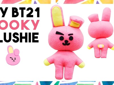 DIY BT21 COOKY PLUSHIE! (FREE TEMPLATE) [CREATIVE WEDNESDAY]