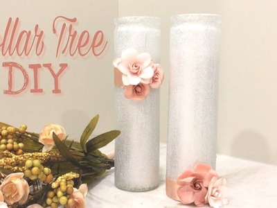 DIY Candle Centrepieces | How to make your own candle centerpieces for a wedding | Dollar Tree DIY