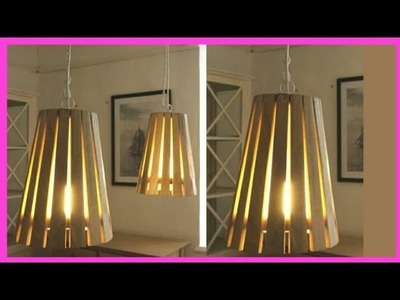 DIY Cardboard lamp.cardboard lamp shade making.hanging lamp.paper lamp.pendant lamp.artmypassion29