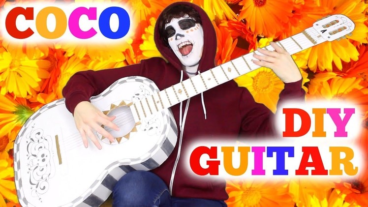 DIY COCO Guitar Made Entirely From Scratch!!! Super Easy ????