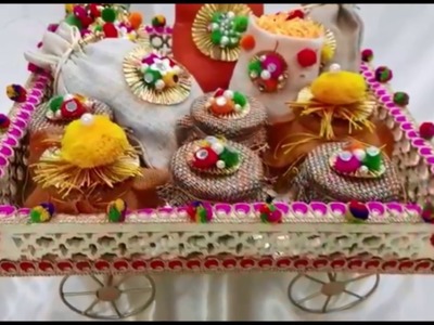 DIY : Gift Hamper Tray Decoration by Laxmi Singla