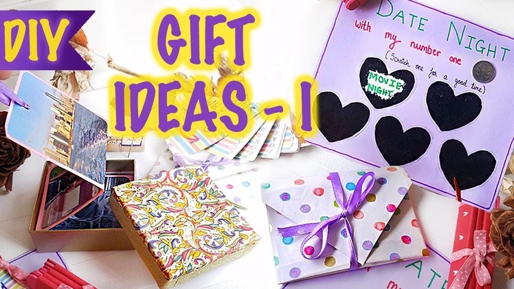 DIY Gift Ideas for Him.Her - 1| Heart Envelope | Scratch Off Card | Photo Album | Kreena Desai