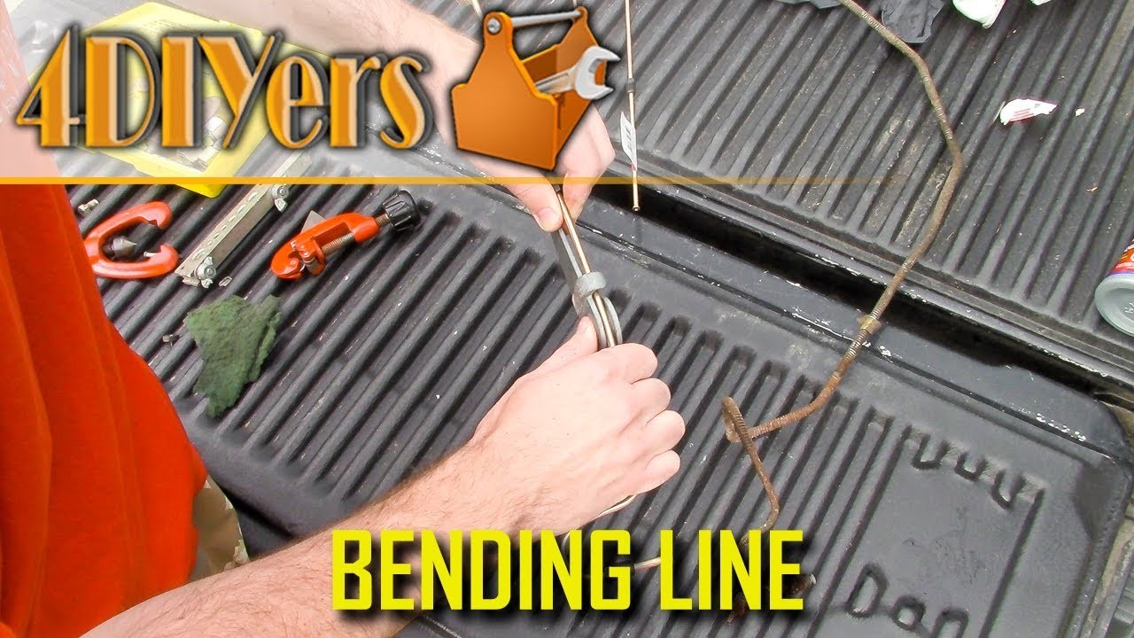 DIY How to Bend a Brake or Fuel Line