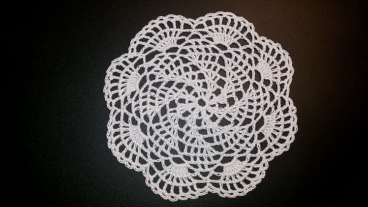 DIY  how to make Crochet Coaster for beginners tutorial