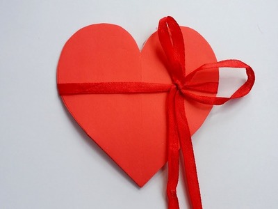 DIY: How to Make Heart Shape Card !!! Valentine Pop up Card !!!
