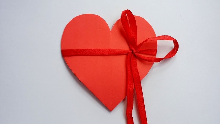 DIY: How to Make Heart Shape Card !!! Valentine Pop up Card !!!