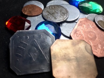 DIY Metal Fantasy Coins - Tabletop Craft # 34