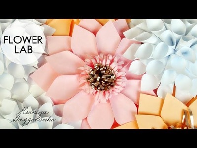 DIY Paper Flower Tutorial | How to make Backdrop Flowers