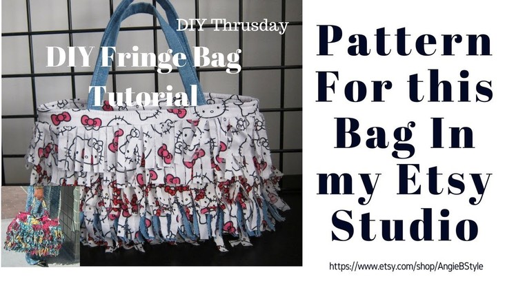 DIY Thursday | Fringe Bag Tutorial