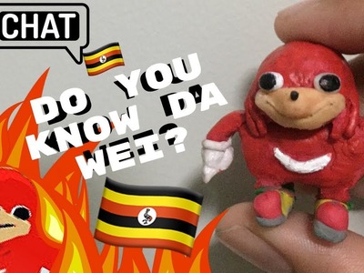 DIY ugandan knuckles from "VR chat" - clay tutorial