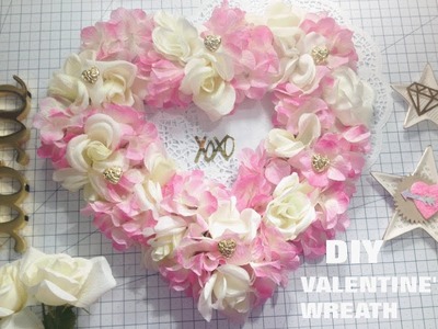 DIY Valentine's Day Room Decor I $8 Valentine's Wreath Tutorial