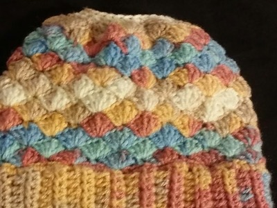 Easy to Crochet Messy Bun Hat |Fácil de Crochet Sombrero de Bollo Desordenado|TheCrochetWorld
