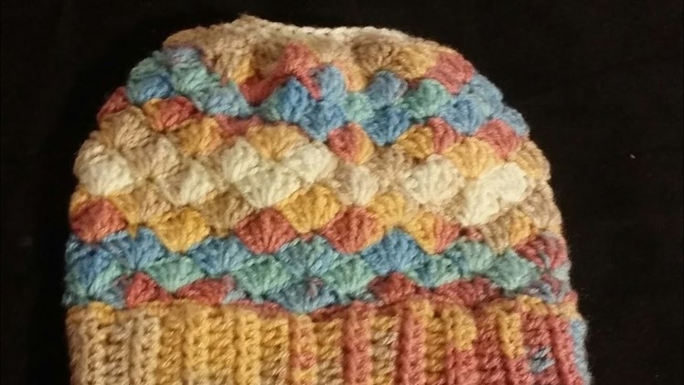 Easy to Crochet Messy Bun Hat |Fácil de Crochet Sombrero de Bollo Desordenado|TheCrochetWorld