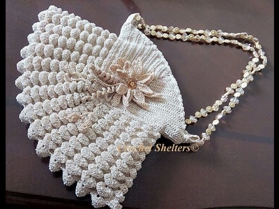 Fashion Trends - Crochet bag designs (bridal. wedding. party)