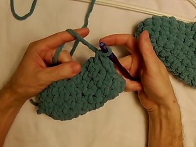 Fast kid crochet super chunky slippers