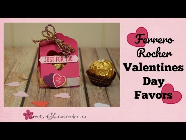 Ferrero Rocher Valentines Day Favors ~ scoring board DIY project