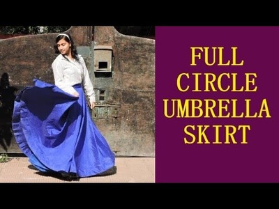 FULL CIRCLE UMBRELLA SKIRT DIY