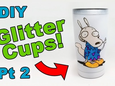 Glitter Tumbler with Silly Winks Pt. 2