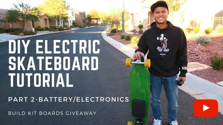 HOW TO BUILD A DIY ELECTRIC ⚡ SKATEBOARD TUTORIAL - BATTERIES & ELECTRONICS - PART 2