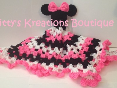 How to Crochet a Mickey. Minnie Lovey Head Part 2 of 2