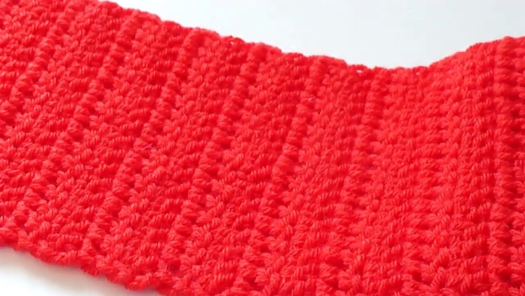 How to Crochet a Simple Scarf for Absolute Beginners