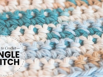 How to Crochet- Absolute Beginners: Single Crochet Stitch | Last Minute Laura