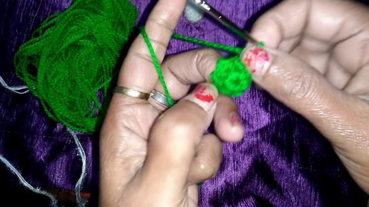 How to crochet beautiful shocks for kanah ji
