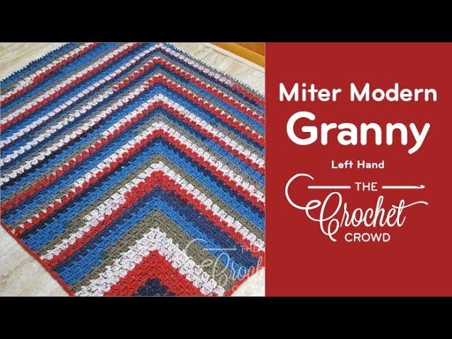How to Crochet Modern Mitered Granny