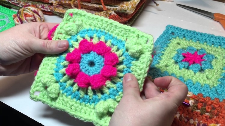 "How To" Jacobs Ladder - Granny Square 2018 CAL