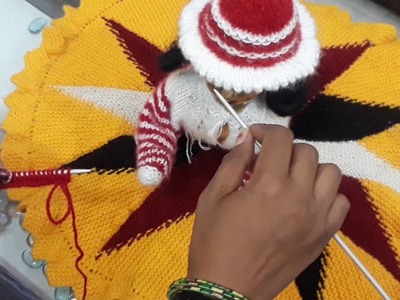 How to knit bal gopal woollen hat at home (part 1)