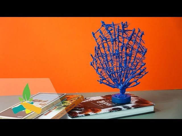 How to make a blue coral tree | DIY Tutorial