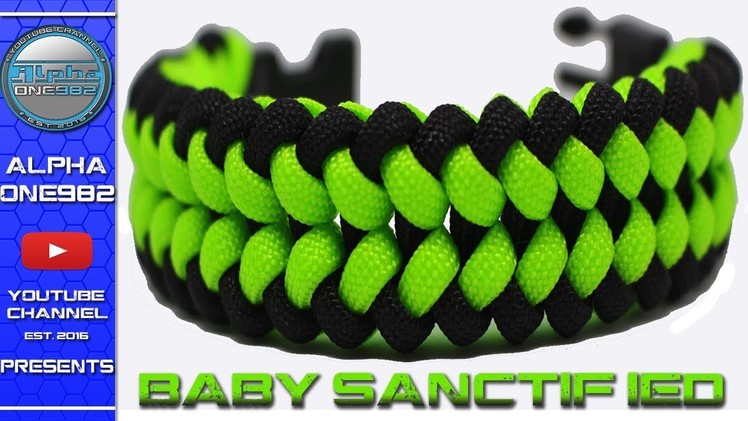 How To Make a Paracord Bracelet Baby Sanctified Tutorial DIY
