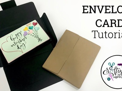 How To Make A Simple DIY Envelope Card - Envelope Box