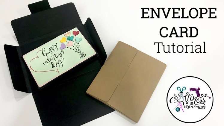 How To Make A Simple DIY Envelope Card - Envelope Box